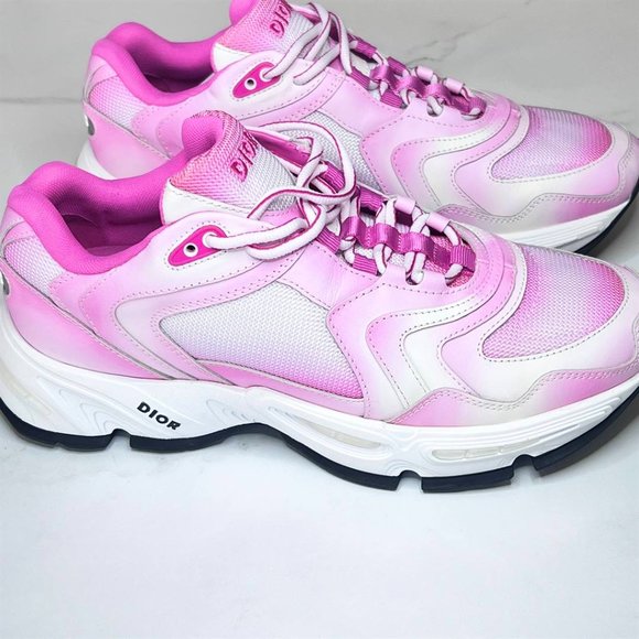 Christian Dior CD1 Pink Daniel Arsham Sneakers - Picture 4 of 10